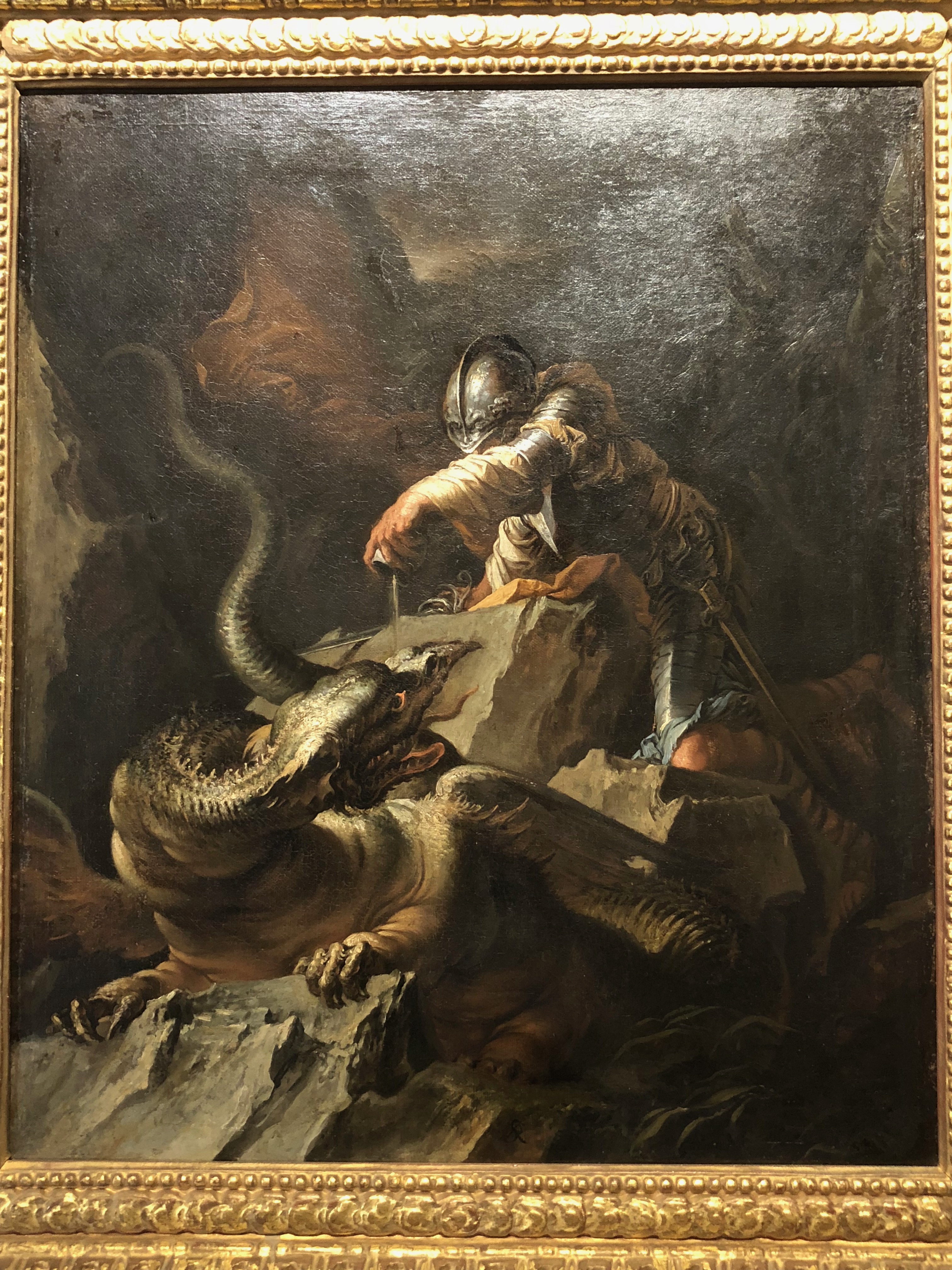 Jason charmant le dragon (Salvator Rosa, c.1665-1670)