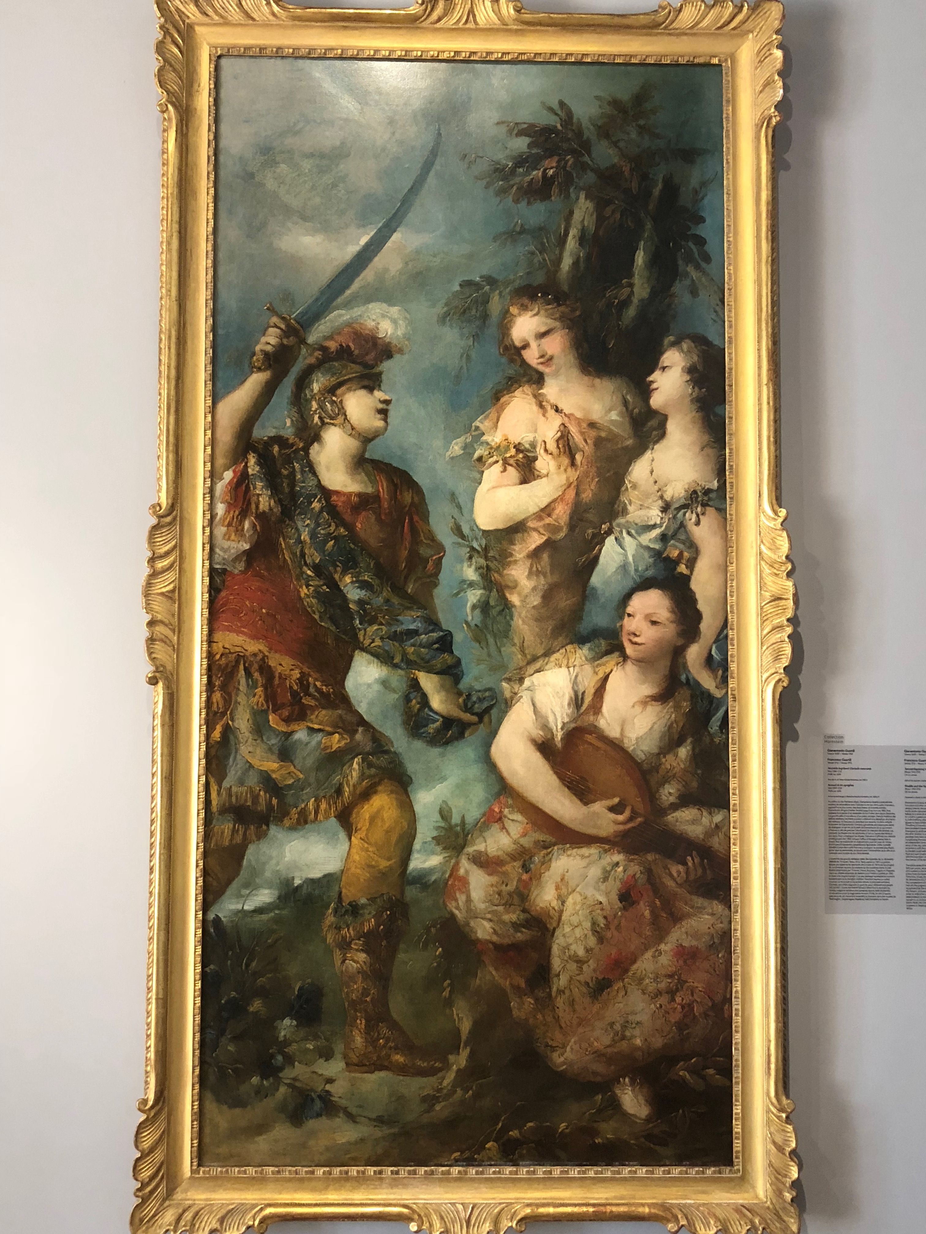 Renaud et les nymphes (Francesco Guardi, c.1745-1755)