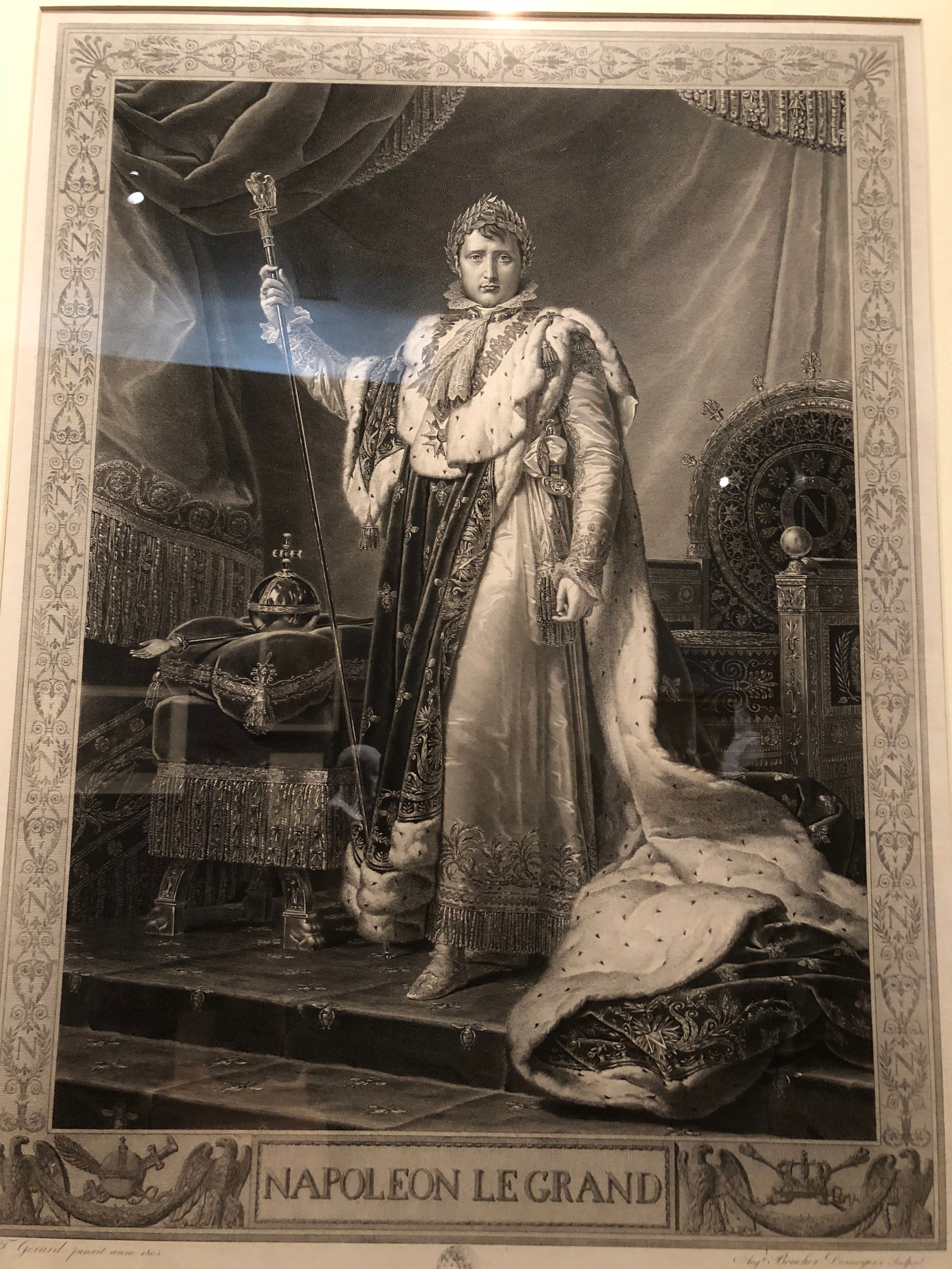 Portrait de Napoléon en grande habillement (Atelier de Auguste Gaspard Louis Desnoyer, 1805)