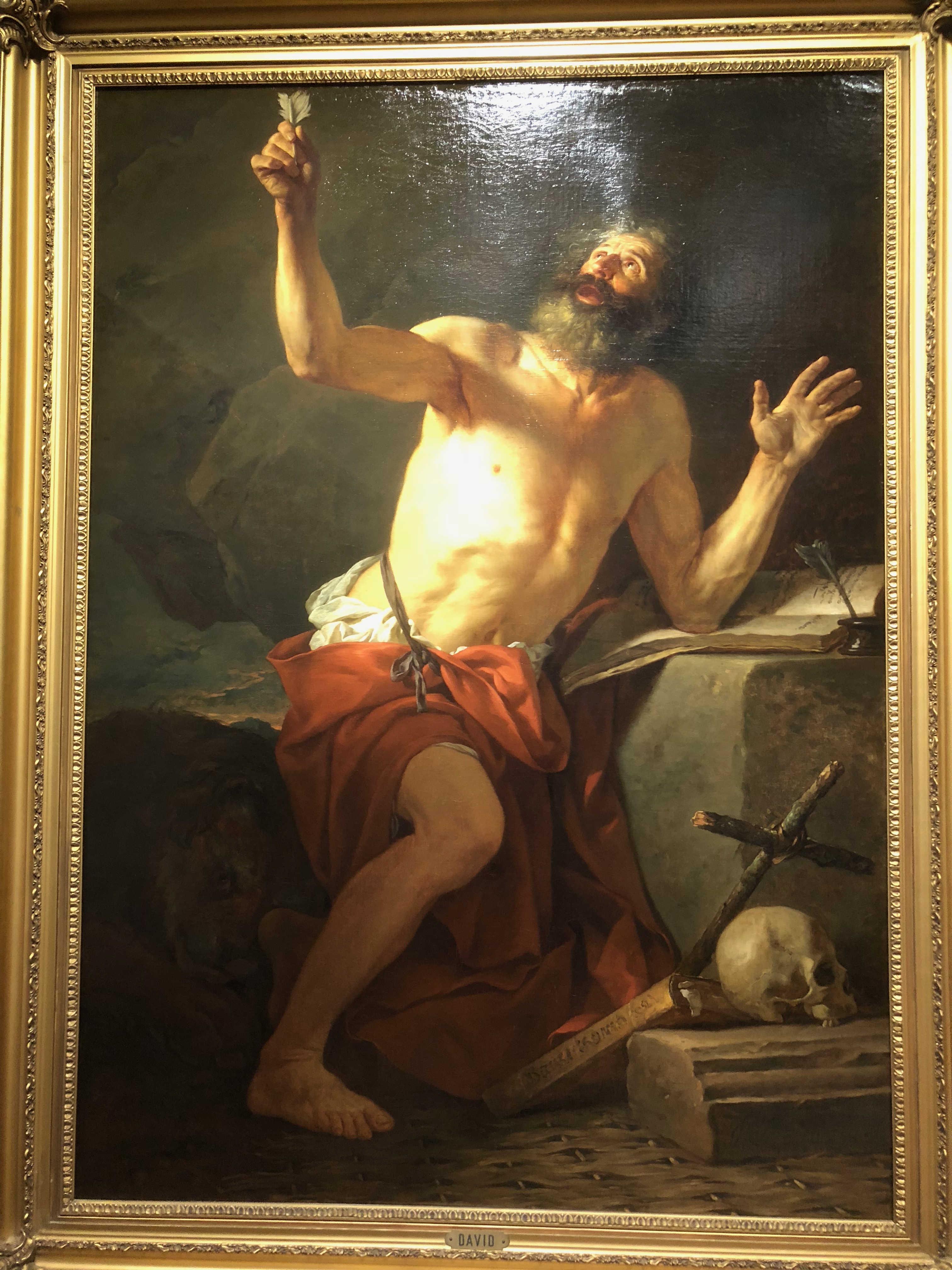 Saint Jérôme (Jacques-Louis David, 1779)