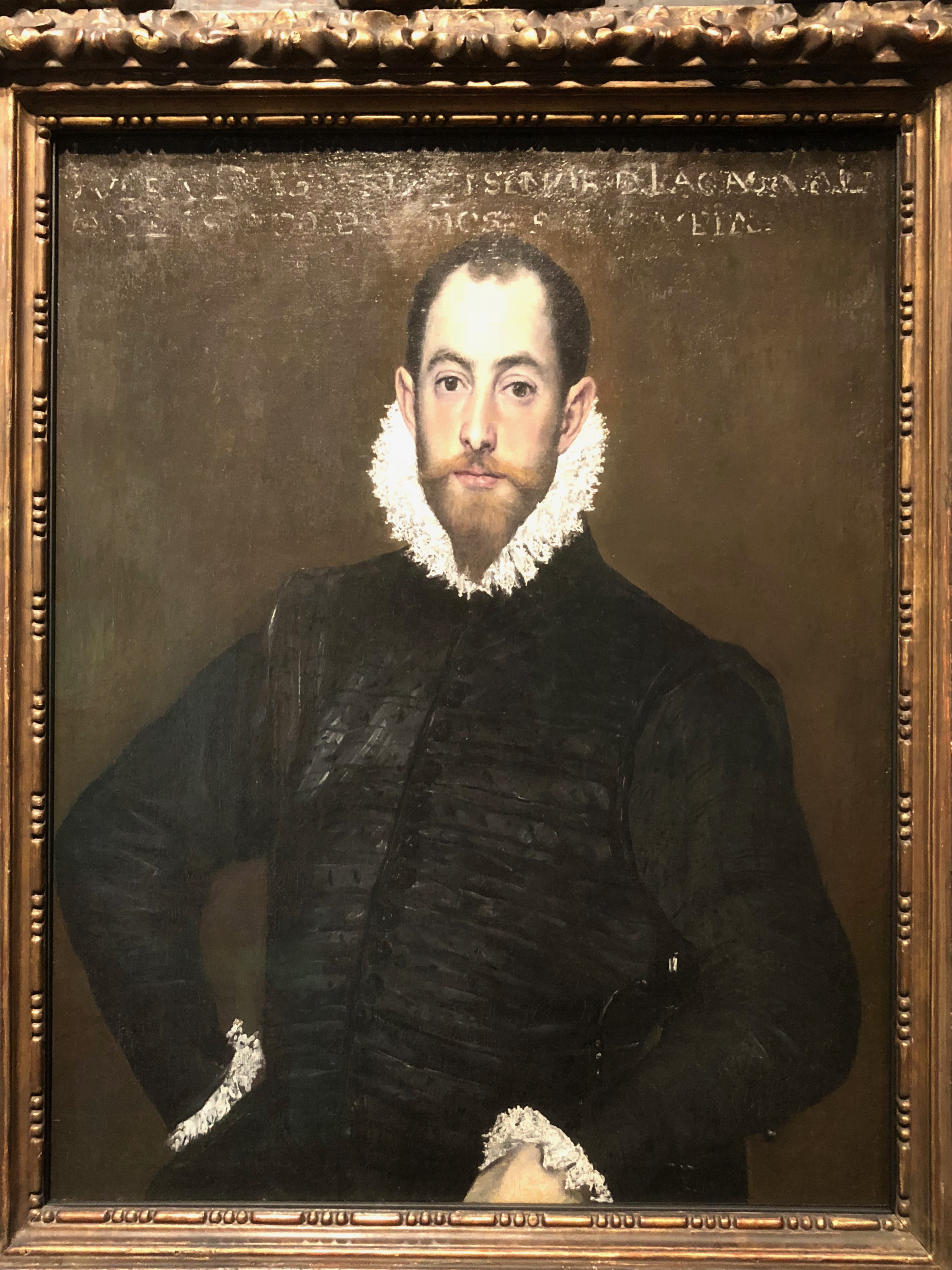 Portrait d'un homme de la maison de Leiva (Domenikos Theotokopoulos, dit le Greco, c.1580-1585)