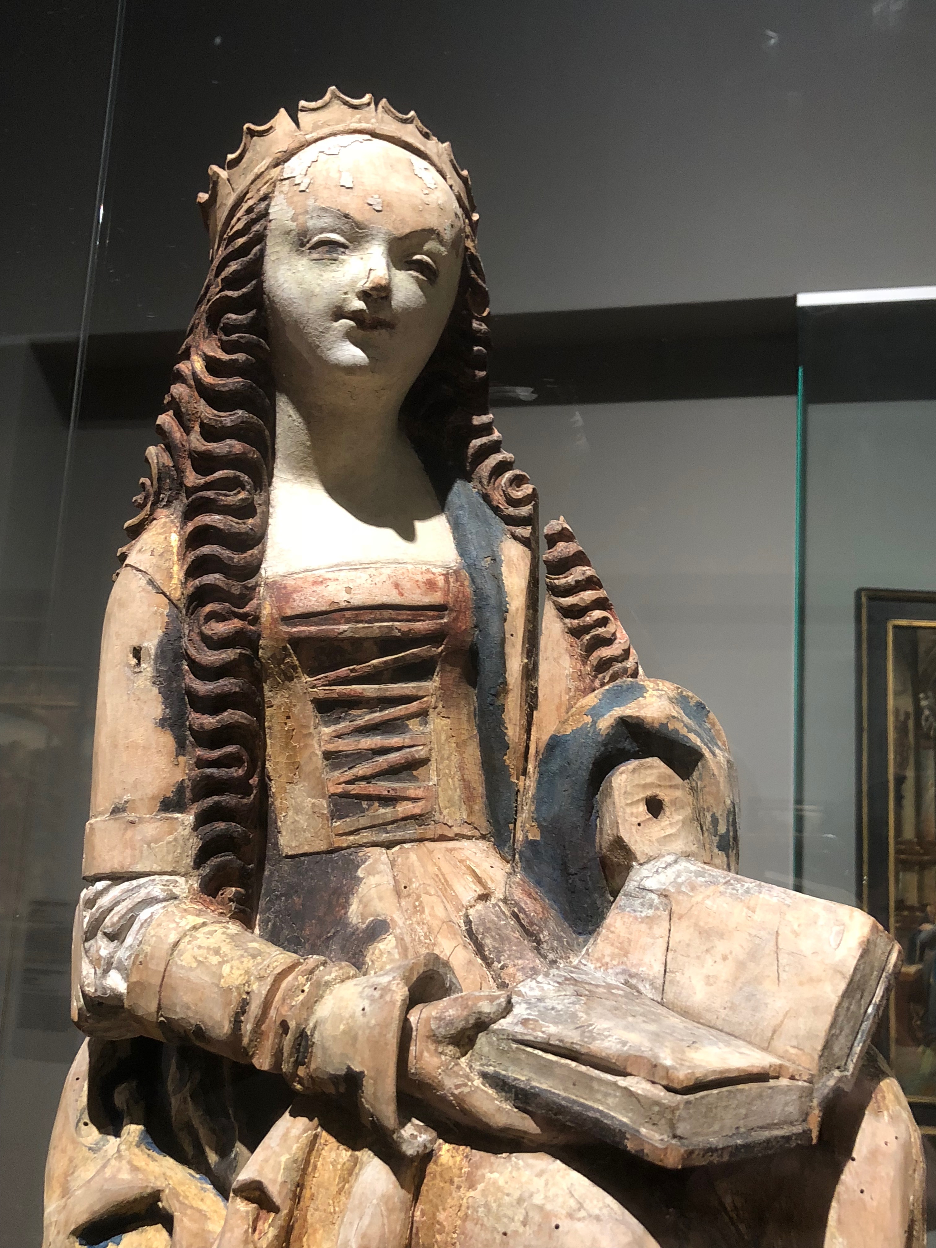 Vierge de l'Annonciation (Allemagne méridionale, c.1500)