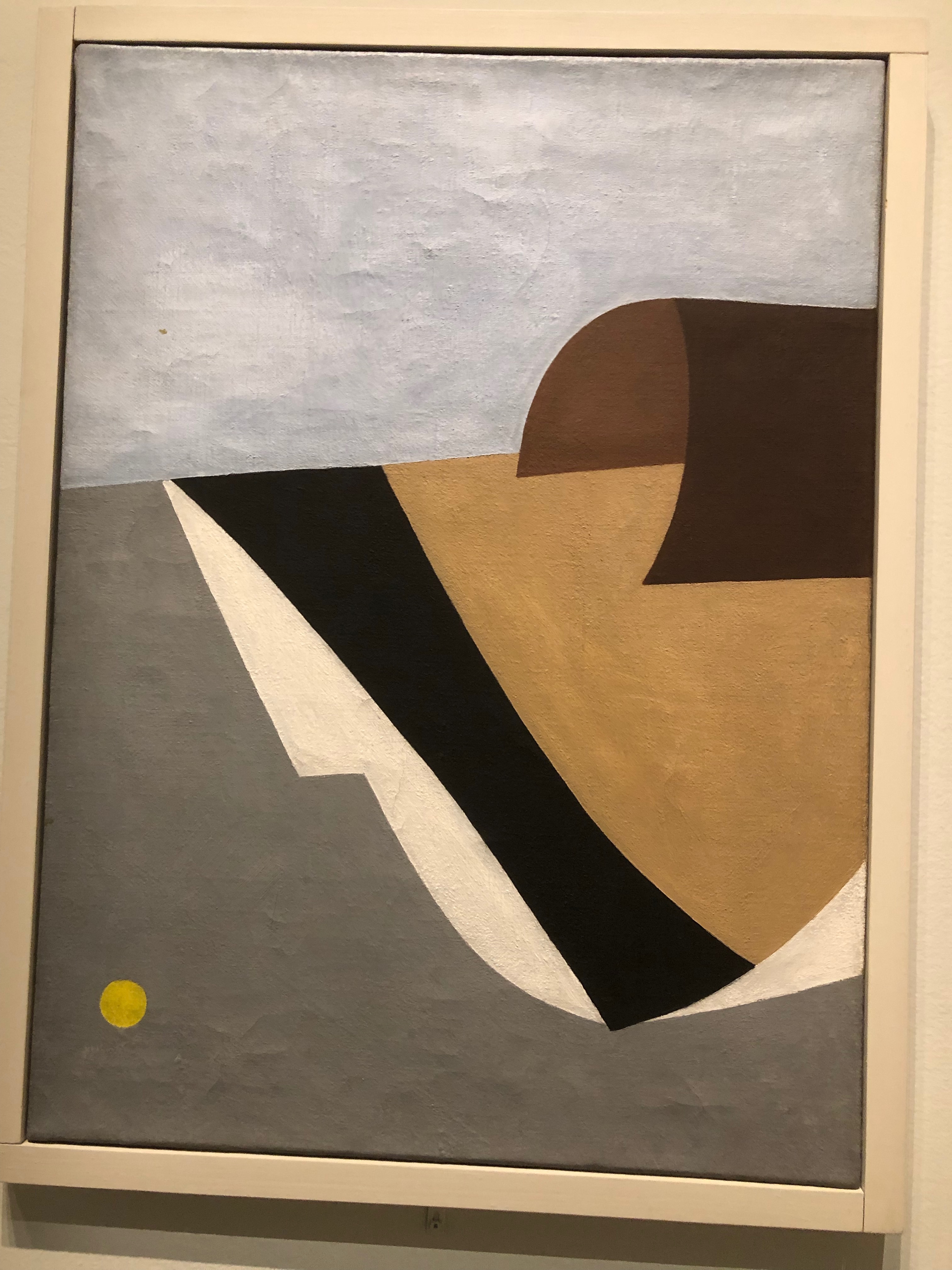 Untitled, Calder, 1930, oil on canvas