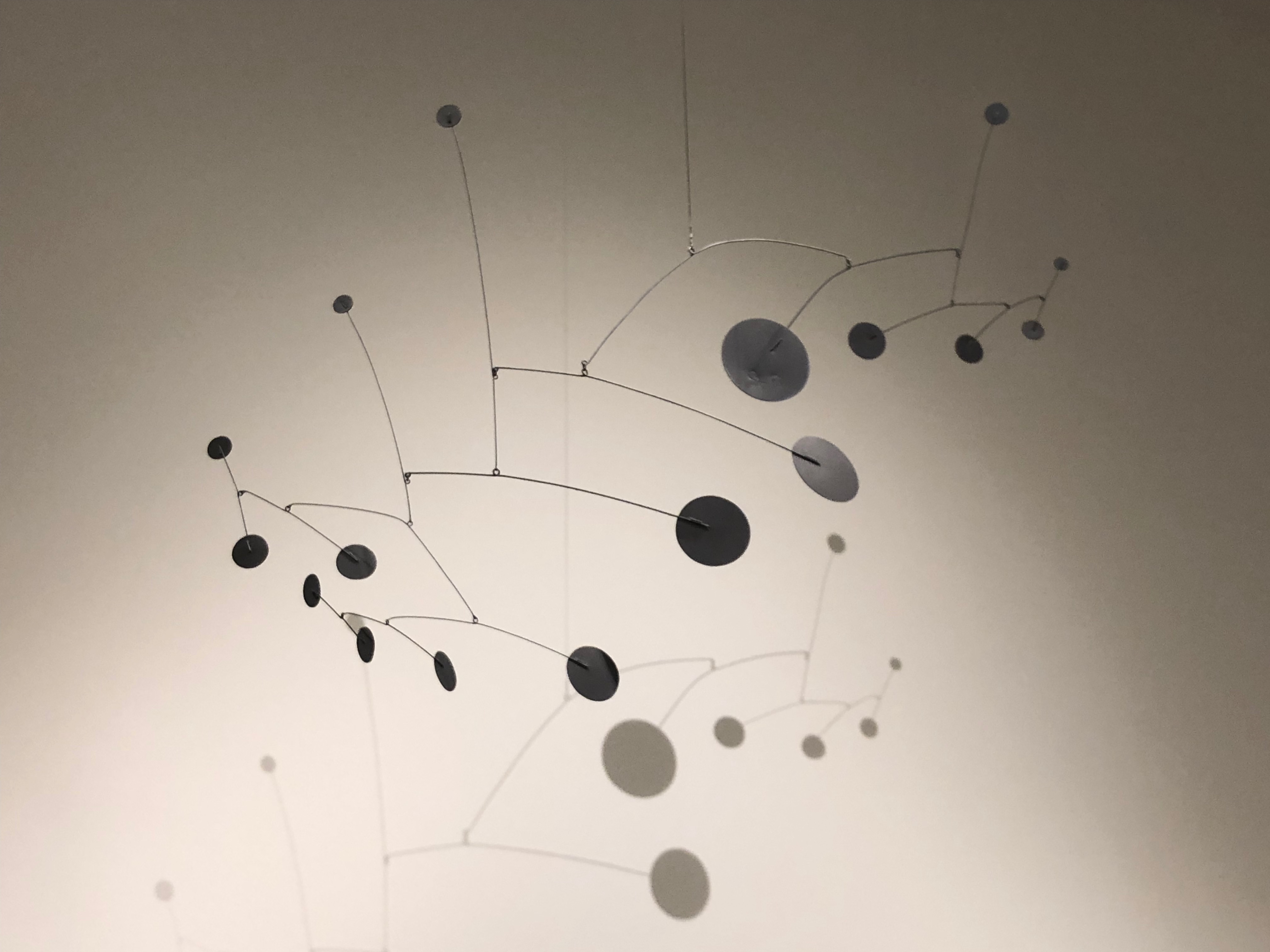 Black: 17 Dots, Calder, 1959