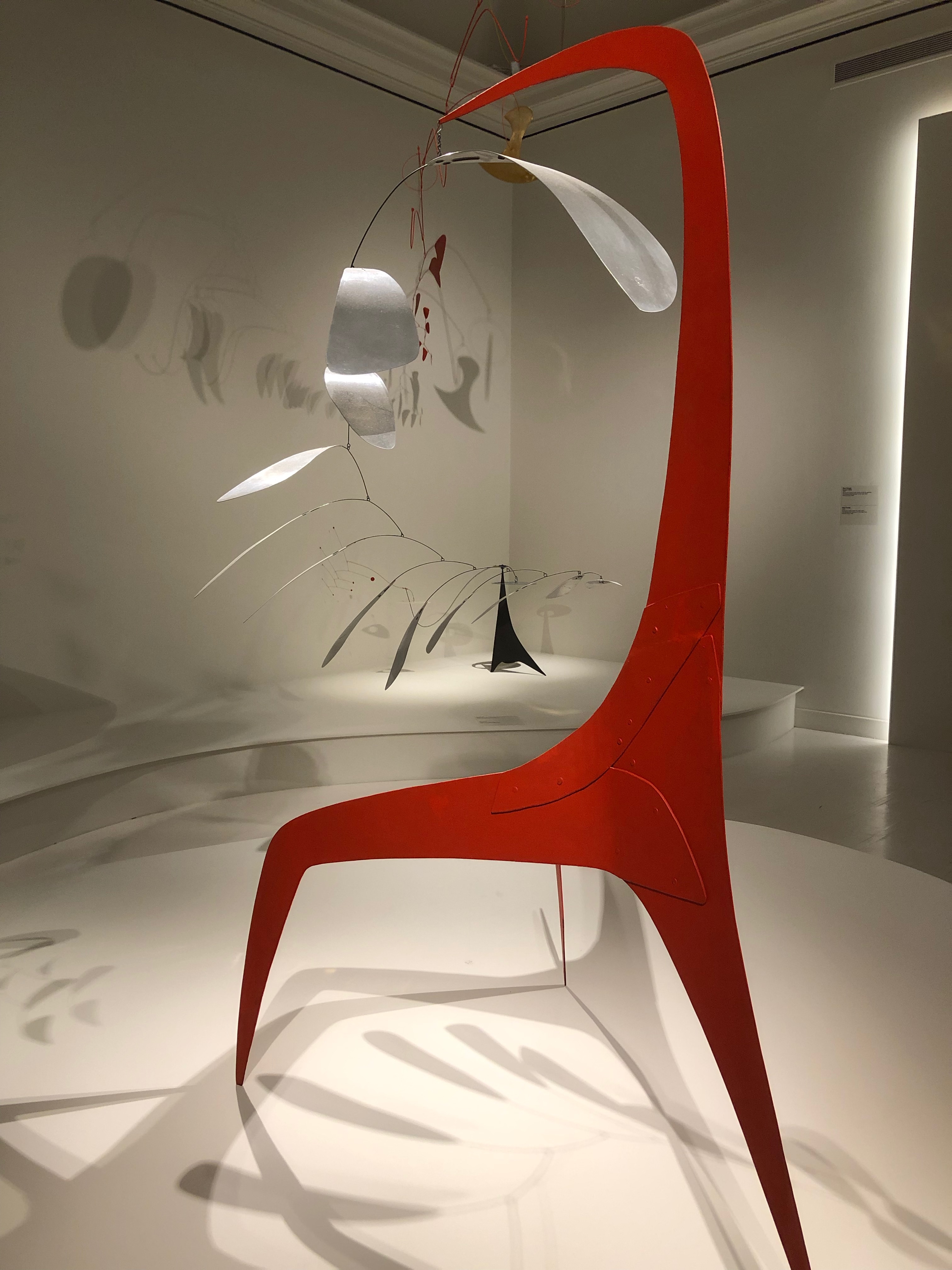 Aluminum Leaves, Red Post, Calder, 1941