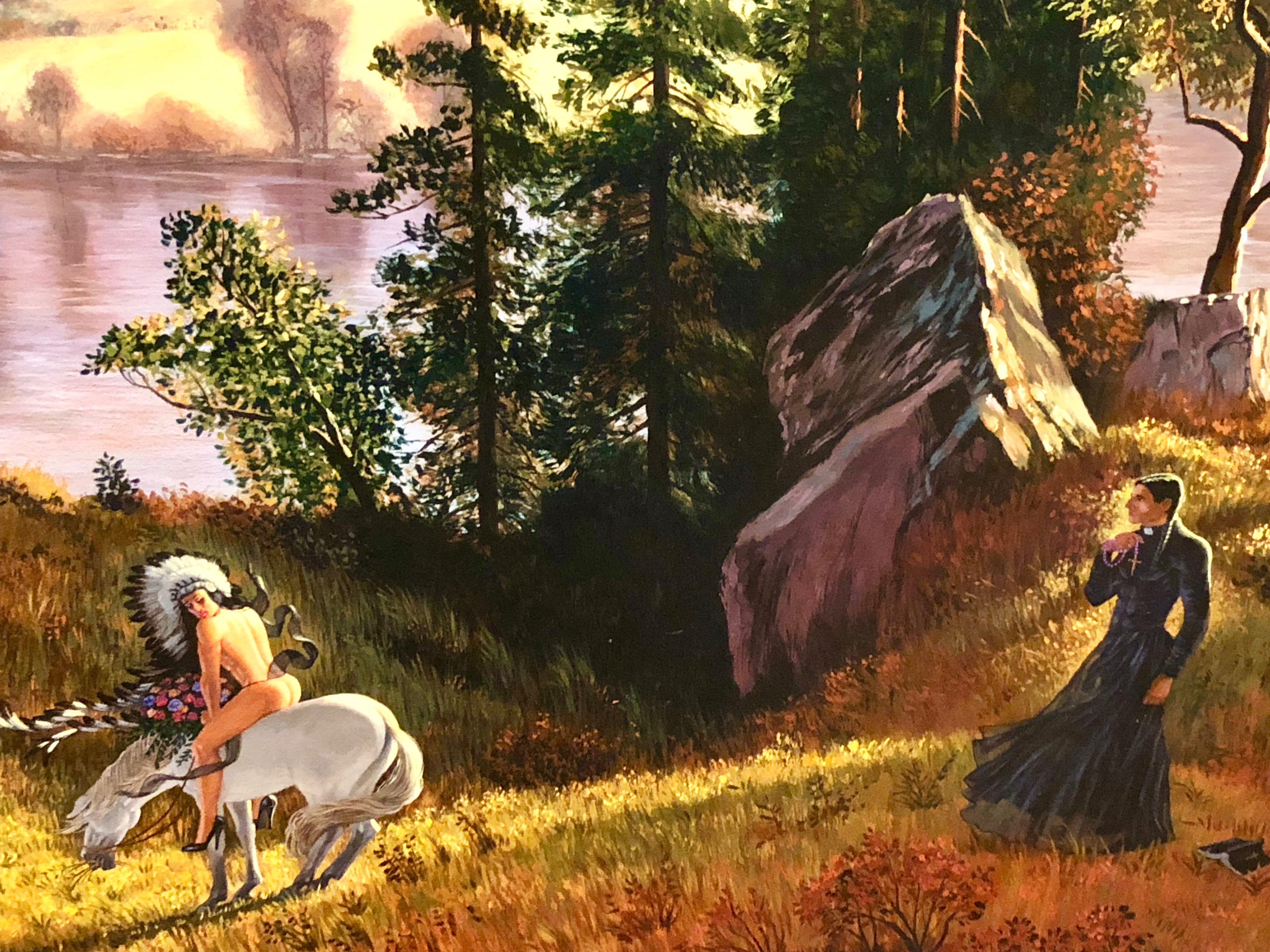 Not the End of the Trail (detail)