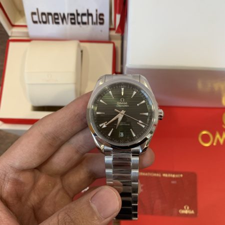 Superclone Omega Aqua Terra 150m Green Dial
