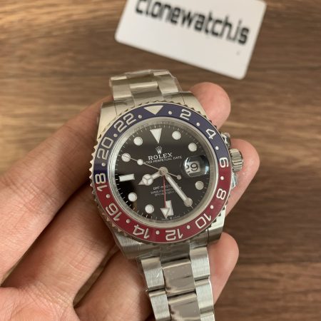 CF Rolex GMT Master II Pepsi Swiss 3186 Movement Replica