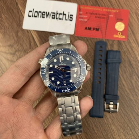 Omega Super Clone Seamaster 300M Blue Dial