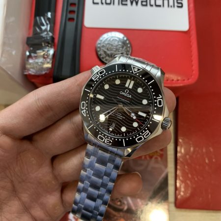 Best Fake Omega Seamaster 300M Black Dial