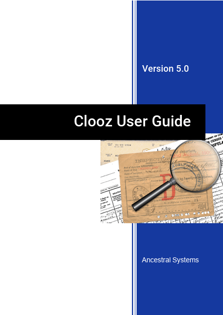 Image of the Clooz User Guide