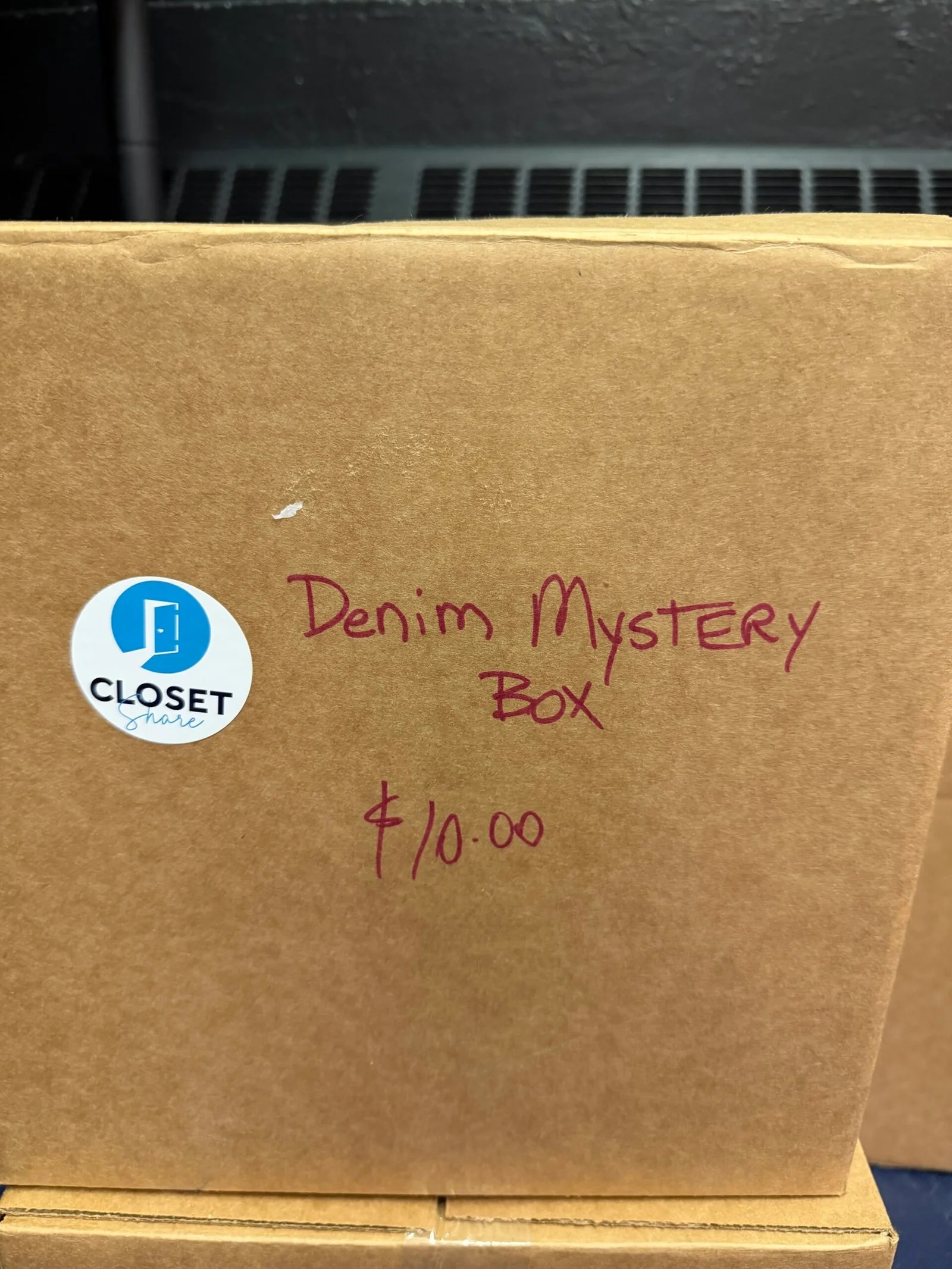 Box of denim