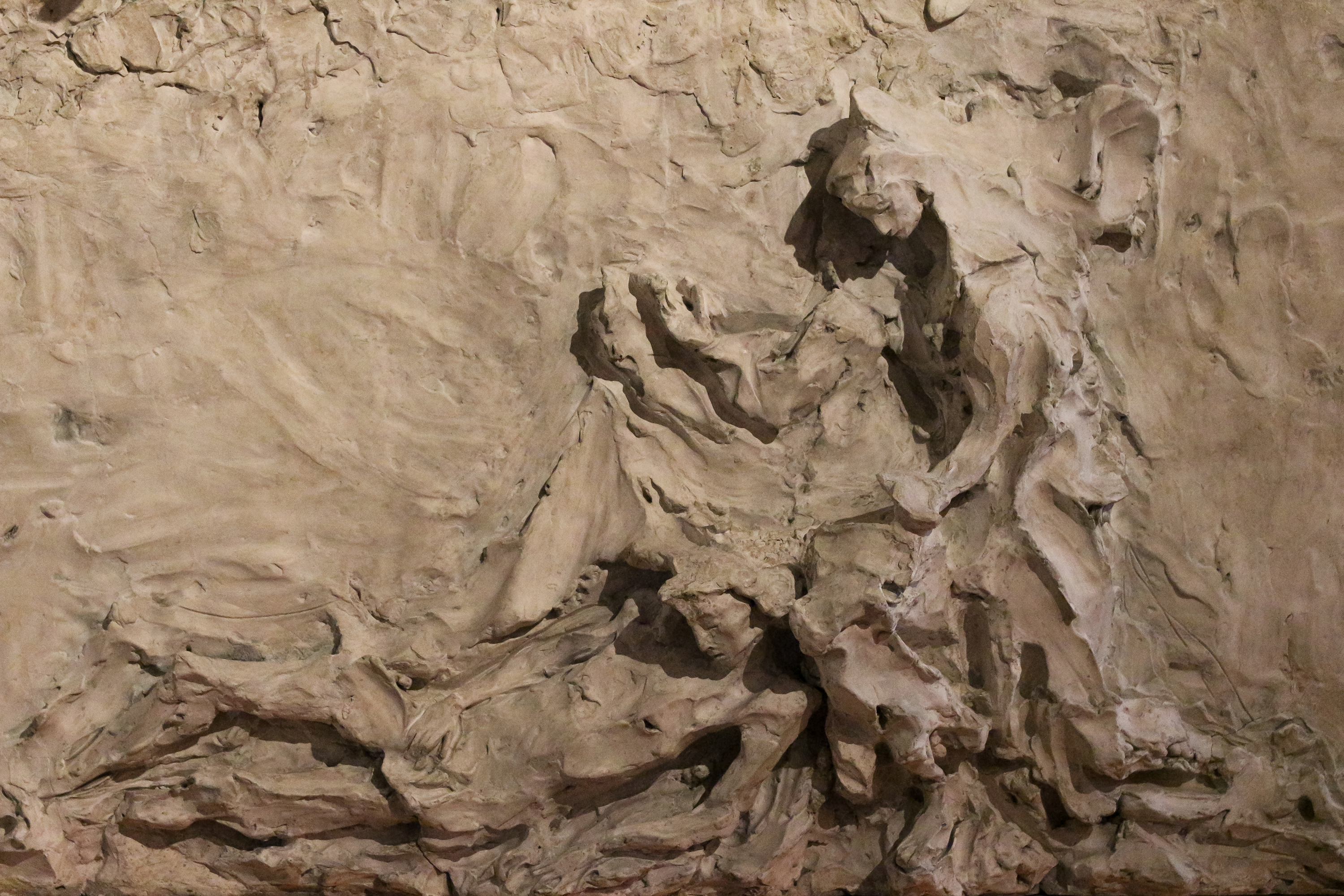 Seconda versione in gesso della Pietà di Fontana