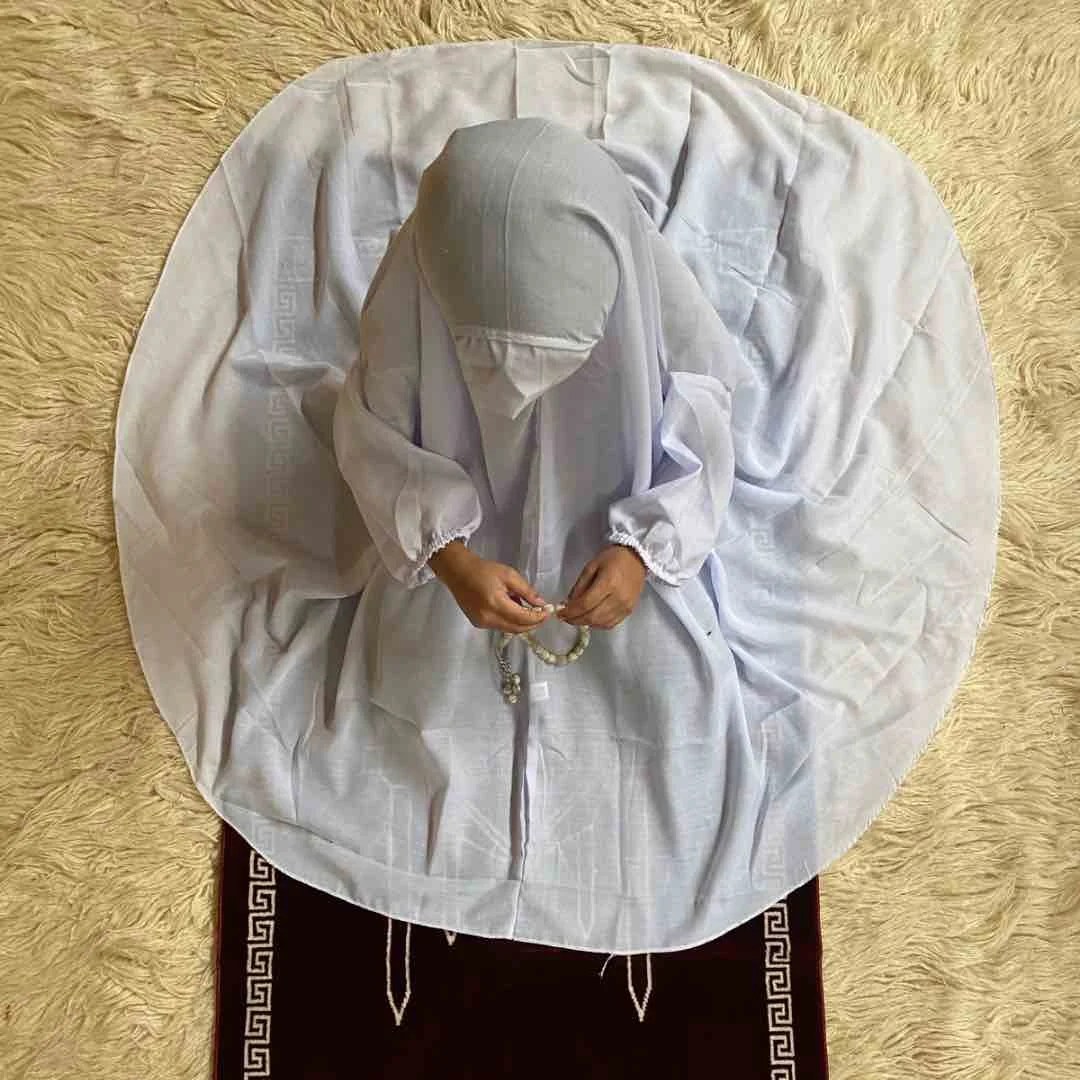 kids namaz chadar with sleeves irani chadar namaz scarf