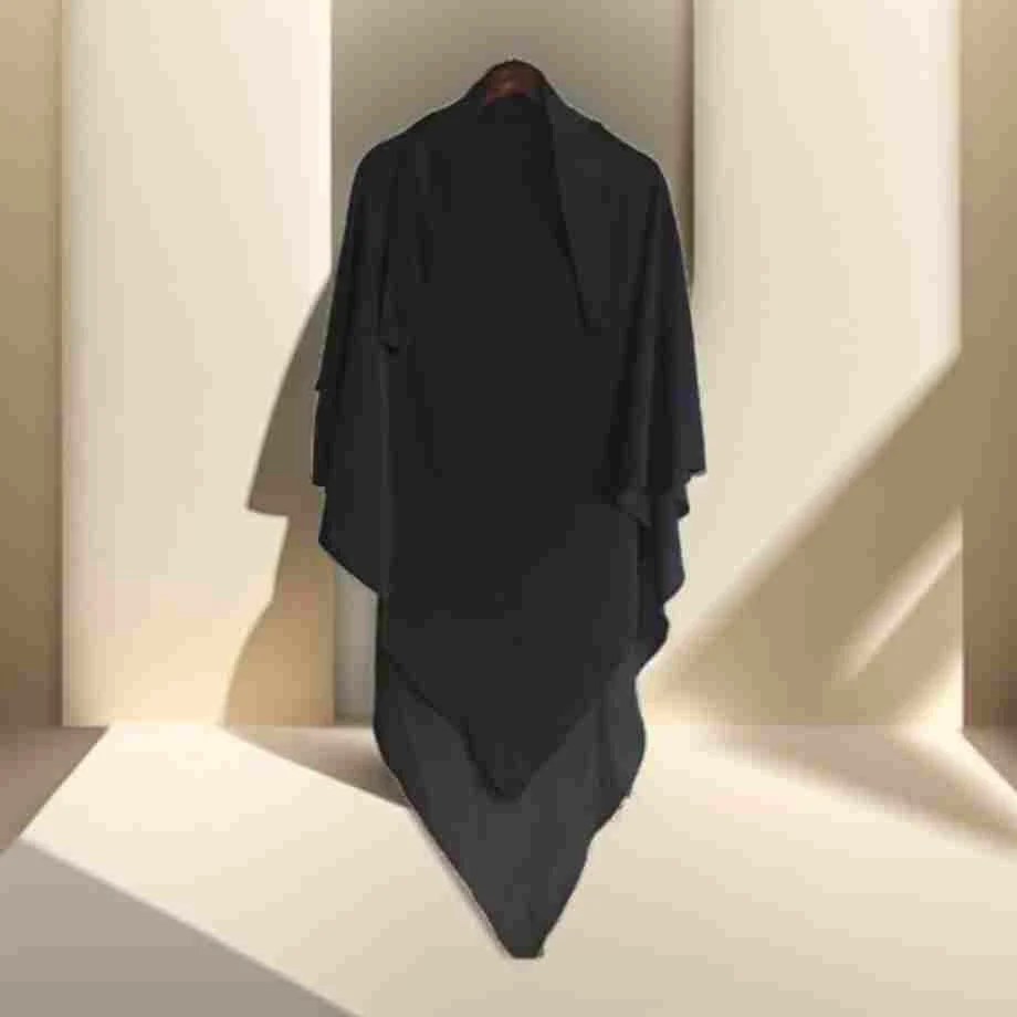 Single Layer Khimar Hijab