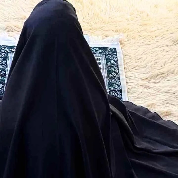 Namaz chadar without sleeves