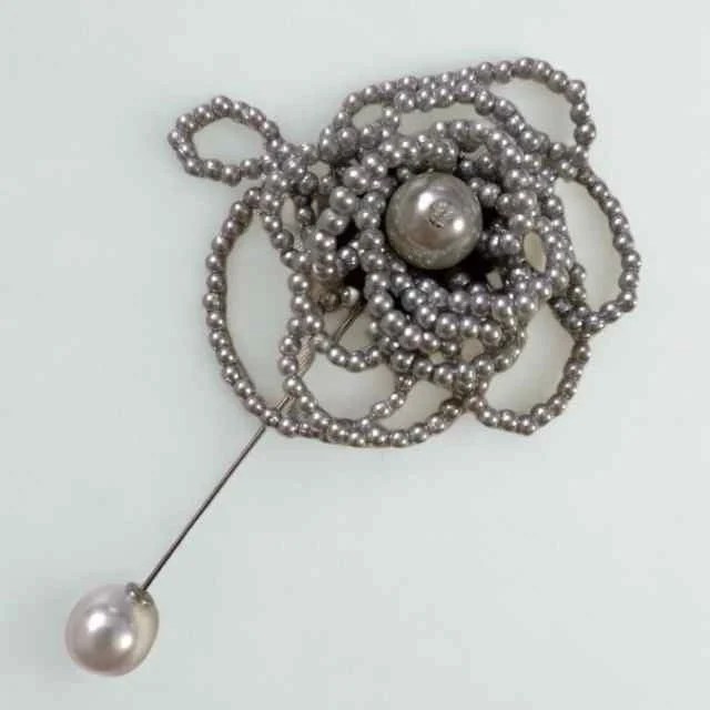 Victorian Silken Brooch