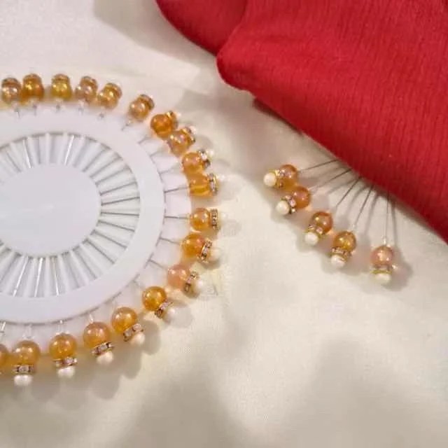 crystal hijab pins