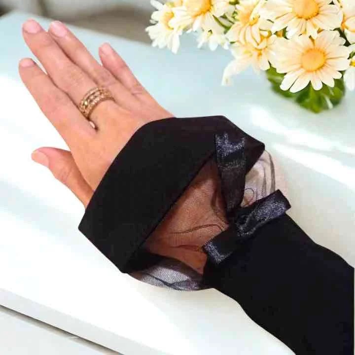 Lace Arm Sleeves Hand Sleeves
