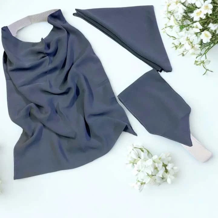 Hijab & Niqab Sets Triangular Clothifydotpk