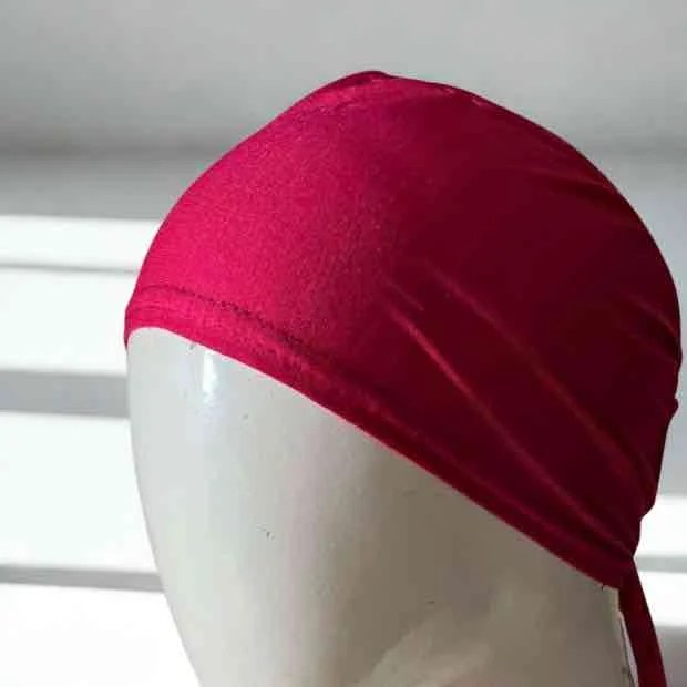 Tie Back Hijab Cap Clothifydotpk