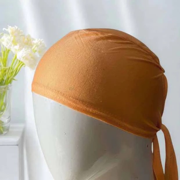 Tie Back Hijab Cap Clothifydotpk