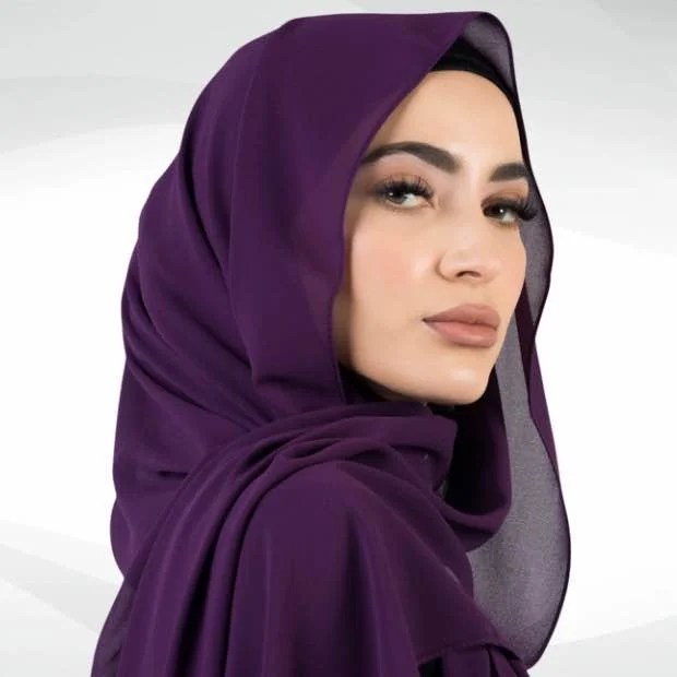 Chiffon Georgette Hijab Clothifydotpk
