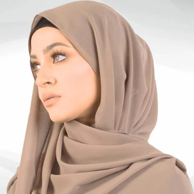 Chiffon Georgette Hijab Clothifydotpk
