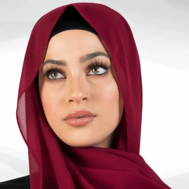 Chiffon Georgette Hijab Clothifydotpk
