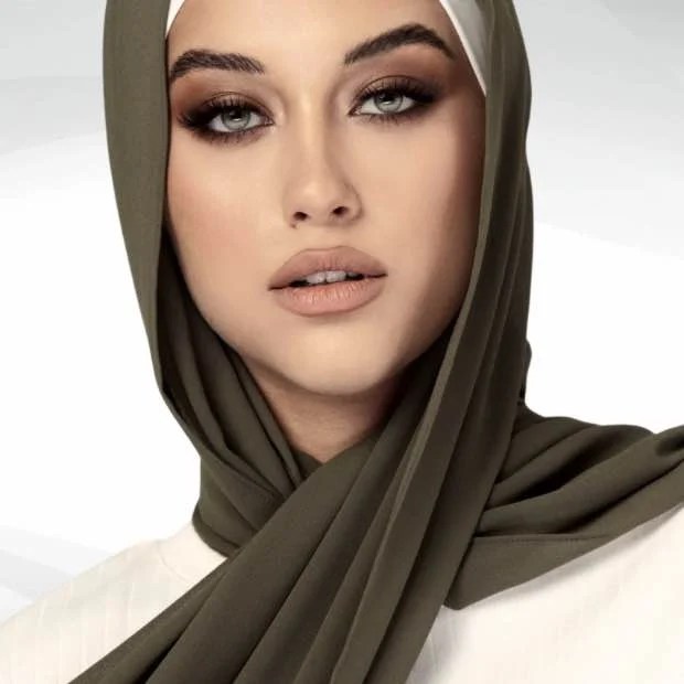 Chiffon Georgette Hijab Clothifydotpk