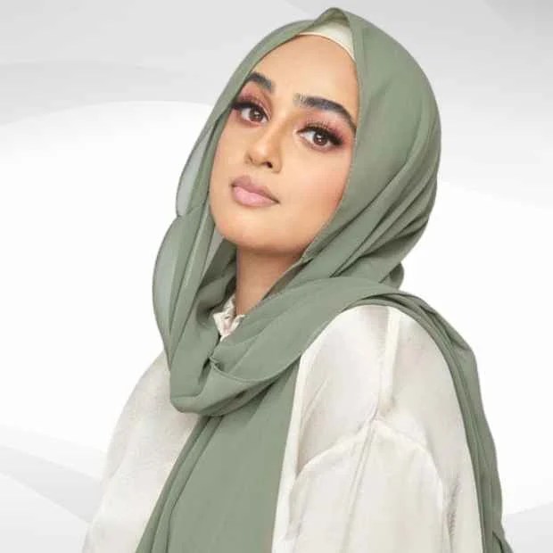 Chiffon Georgette Hijab Clothifydotpk