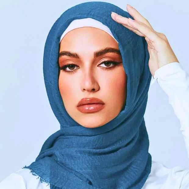 Crimps Hijab Clothifydotpk