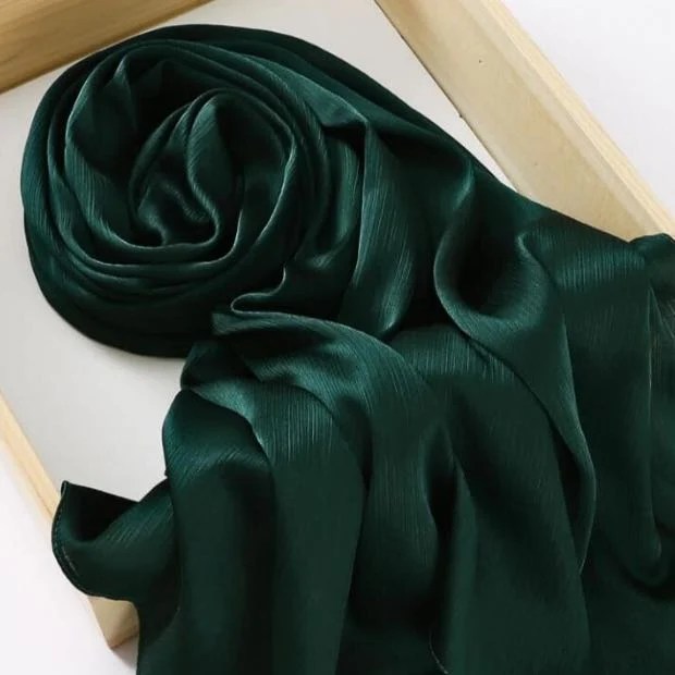 Crinkle Silk Hijab Clothifydotpk