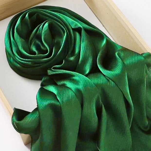 Crinkle Silk Hijab Clothifydotpk