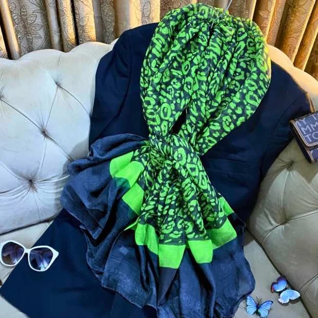Printed Lawn Hijab Clothifydotpk