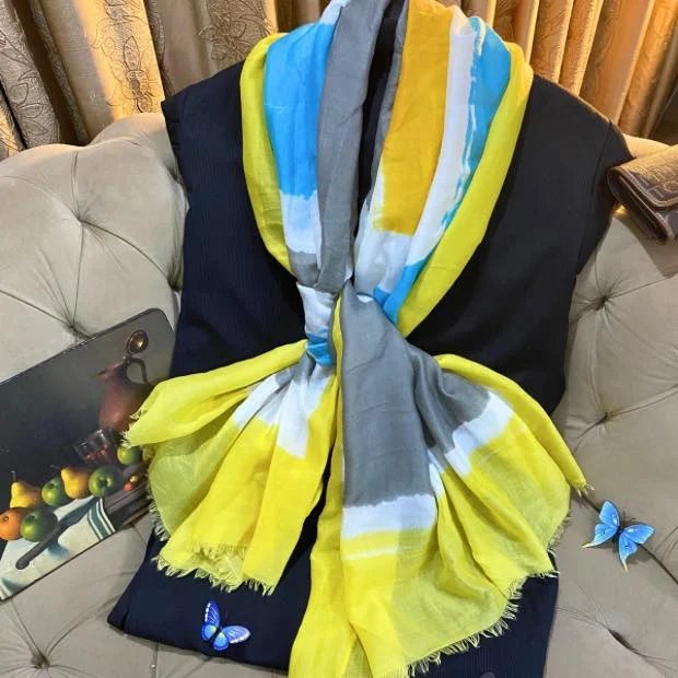 Printed Lawn Hijab Clothifydotpk