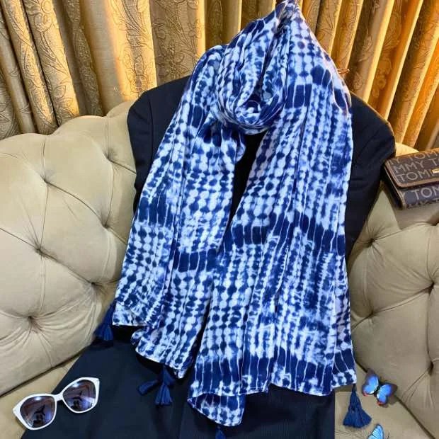 Printed Lawn Hijab Clothifydotpk