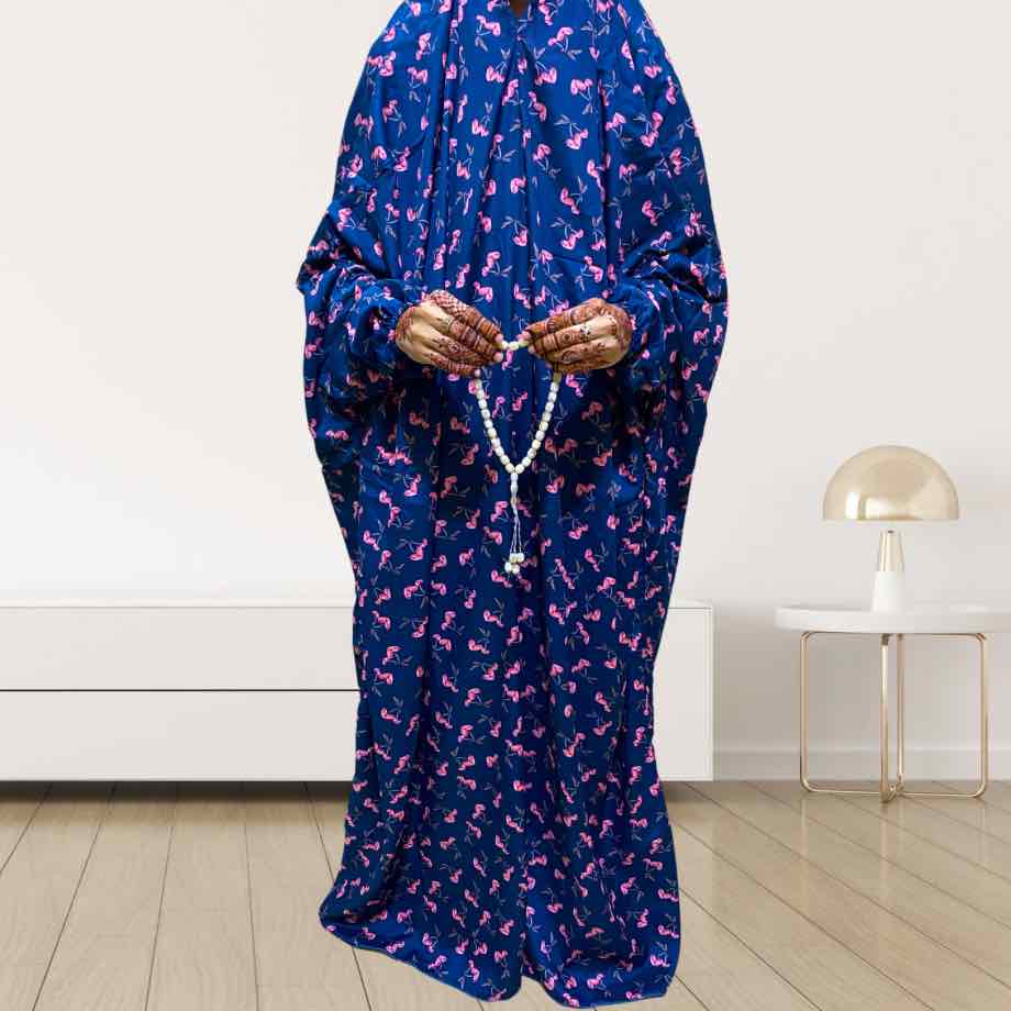 Namaz Chadar with sleeves Arabic Namaz Chadar Clothifydotpk