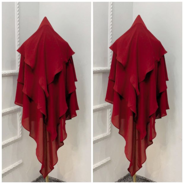 Three Layer Khimar Clothifydotpk