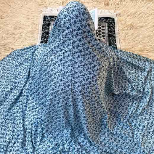 Namaz chadar without sleeves Namaz Makhna Clothifydotpk