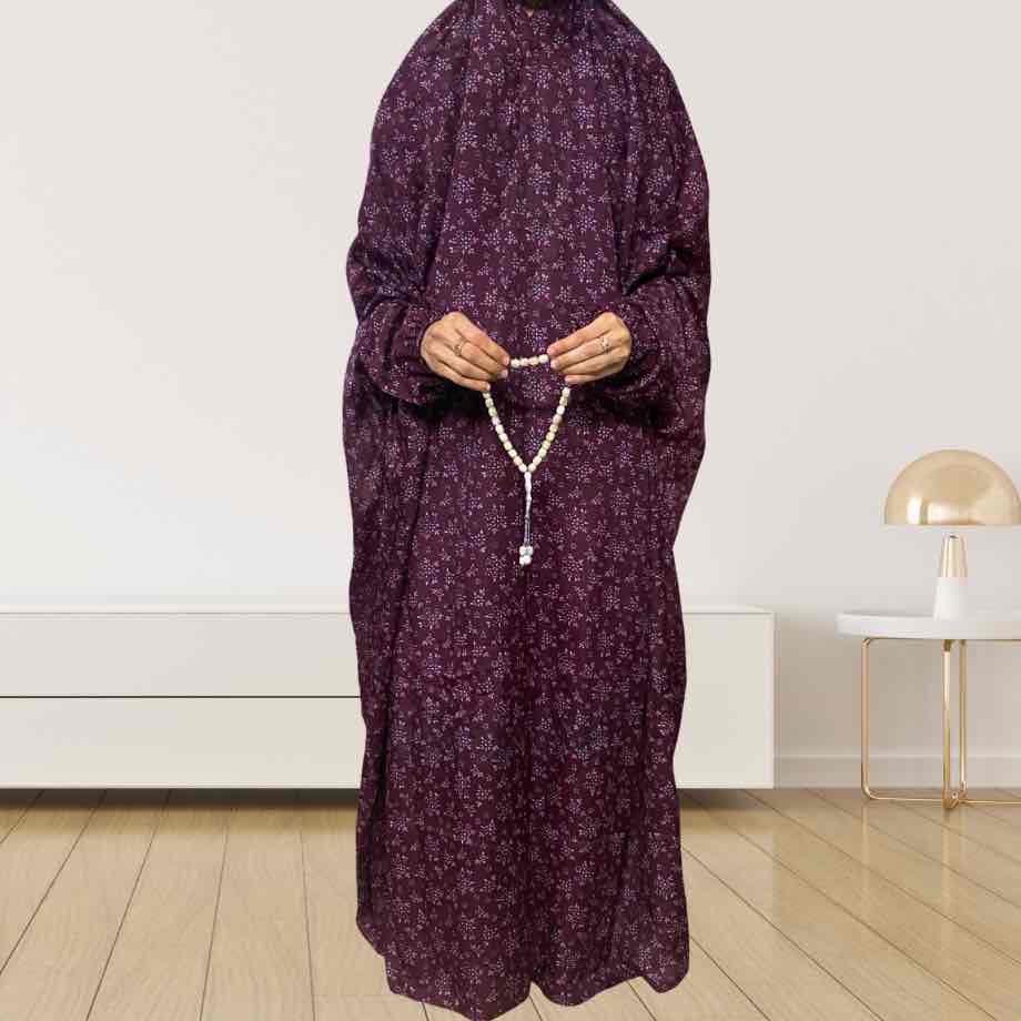 Namaz Chadar with sleeves Arabic Namaz Chadar Clothifydotpk