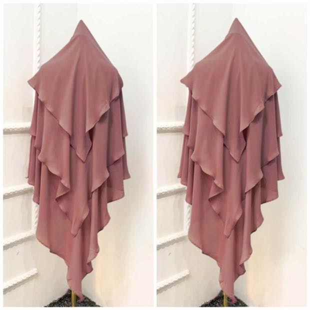 Three Layer Khimar Clothifydotpk
