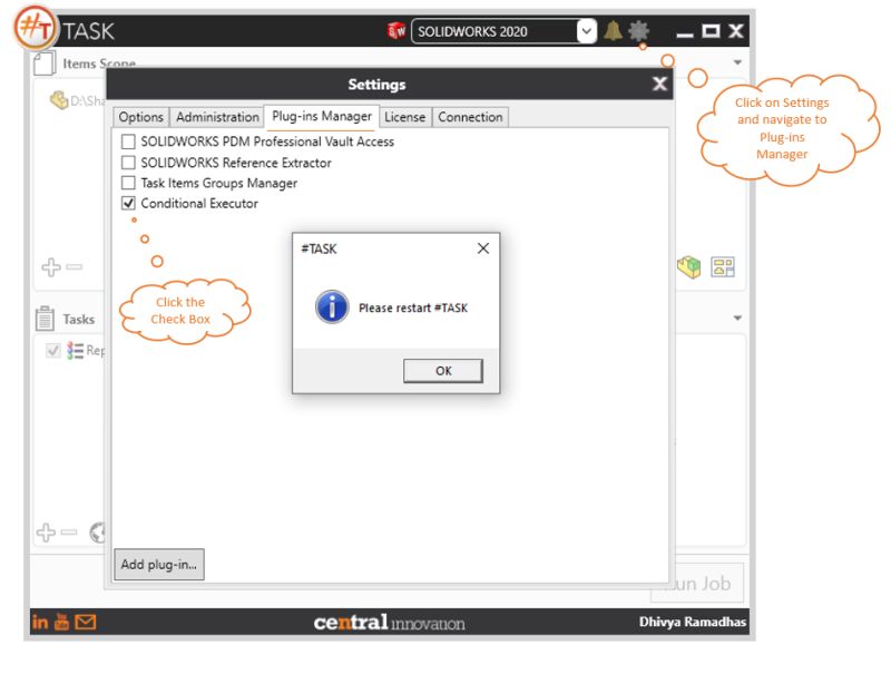 Conditional Executor Task Documentation - HD Sunset Arts for Desktop