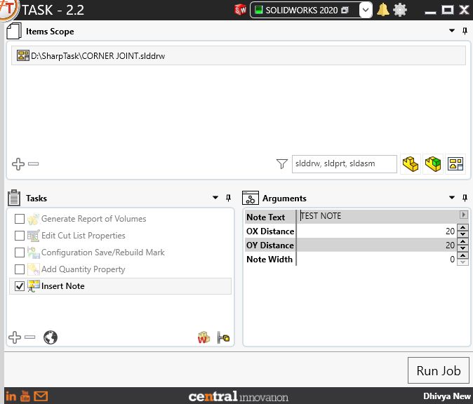 Insert Note Central Innovation Mfg Knowledge Base - Light Backgrounds - Classic Retina Collection