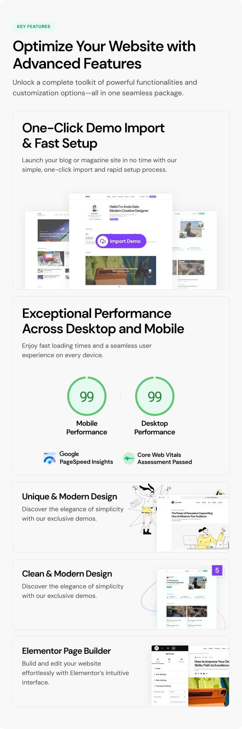 Marketing Performance Optimized Wordpress Theme - Best Nature Pictures in Full HD