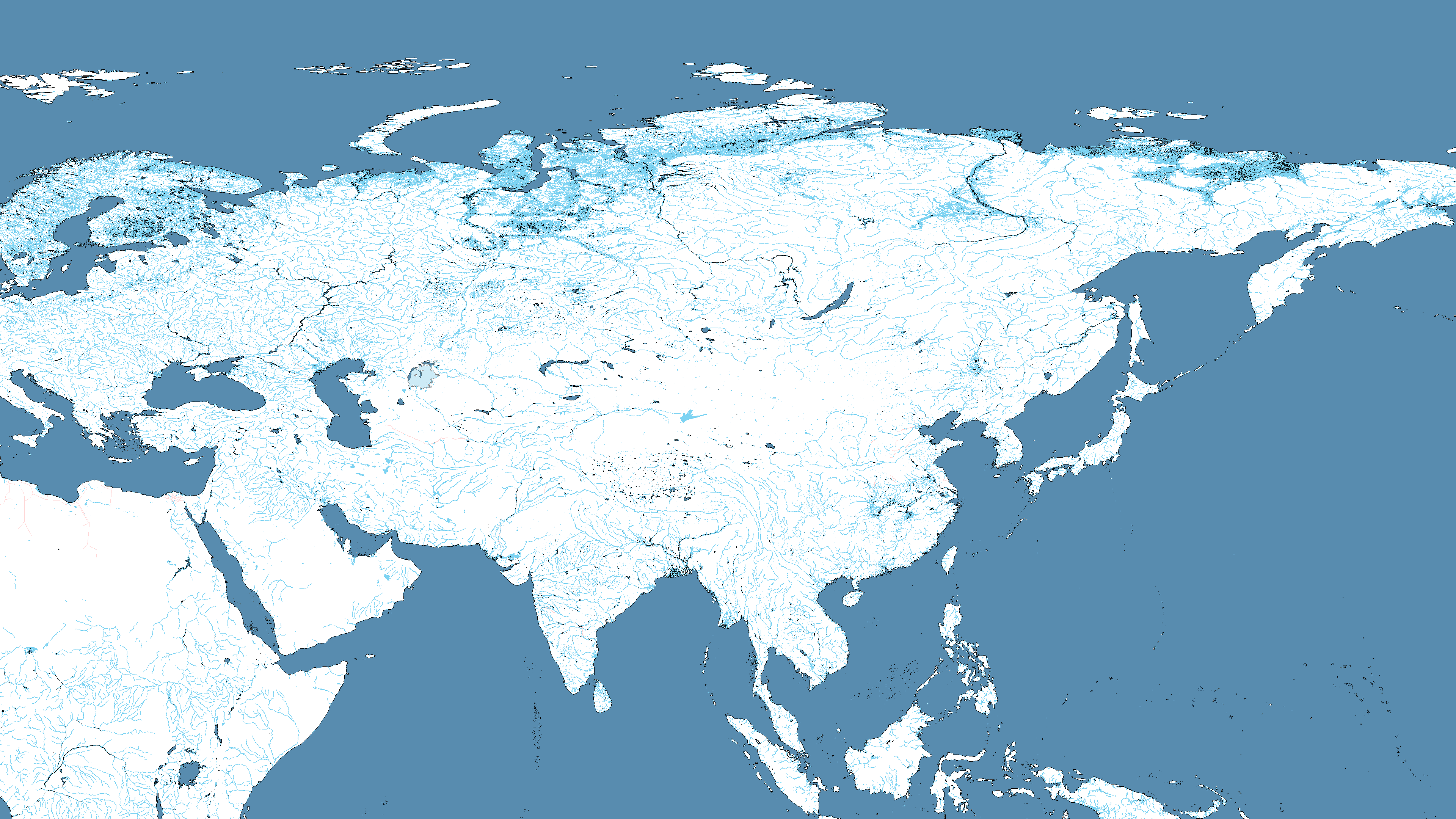 Map Quiz Asia Bodies Of Water Map 