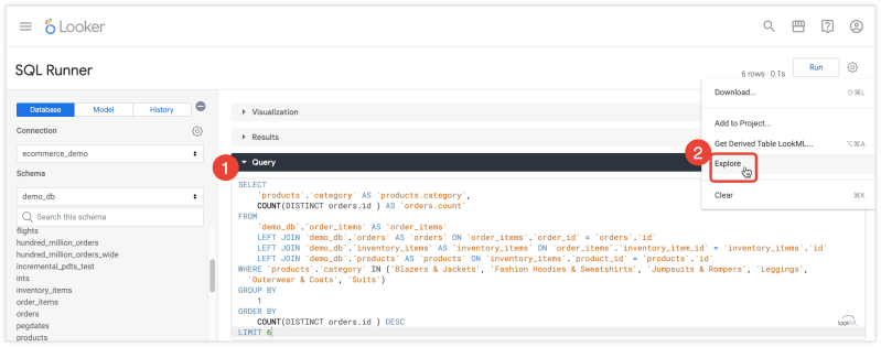 Using Sql Runner To Create Queries And Explores Looker Google Cloud - Premium Dark Texture Gallery - Full HD