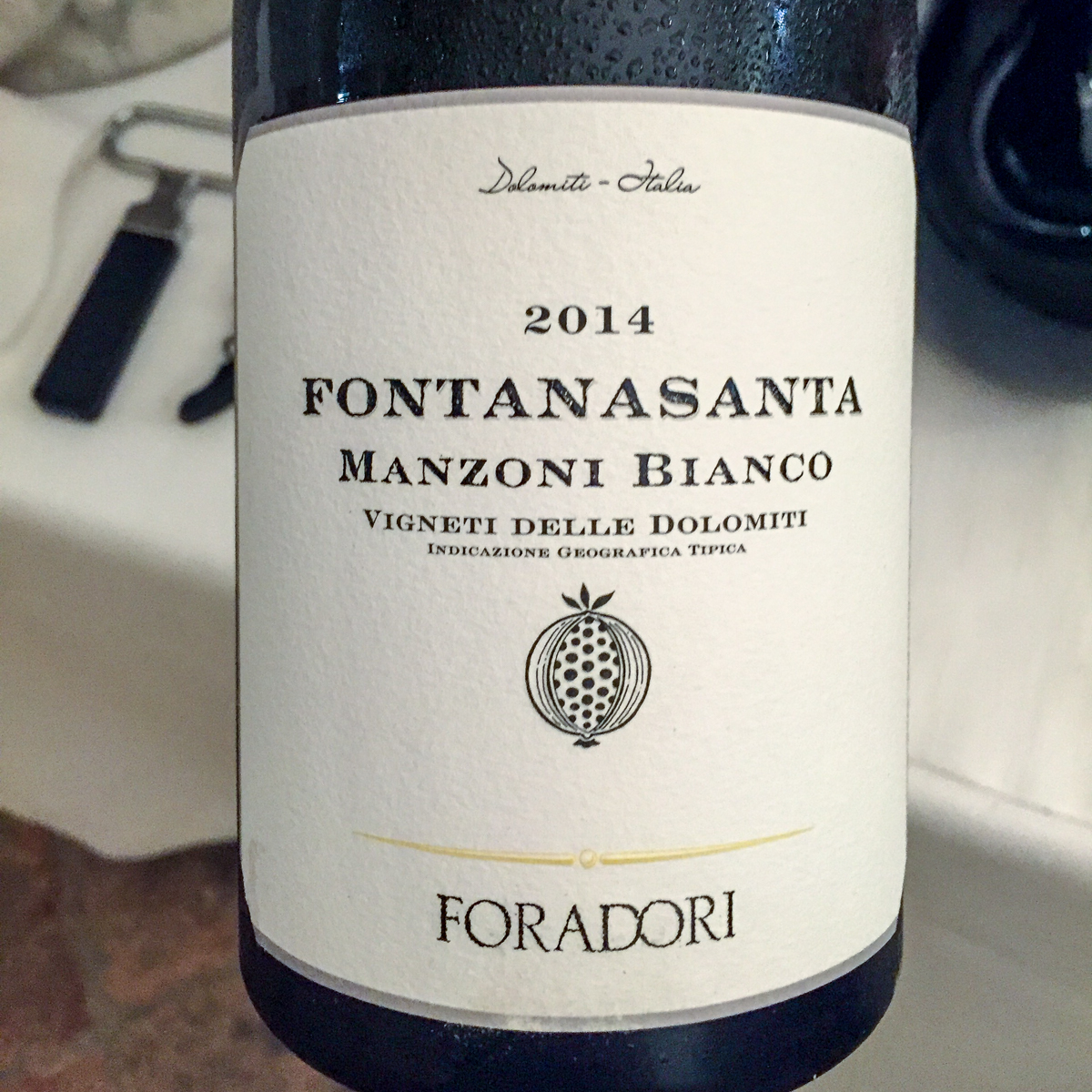 Manzoni Bianco Fontanasanta 2014 - Foradori