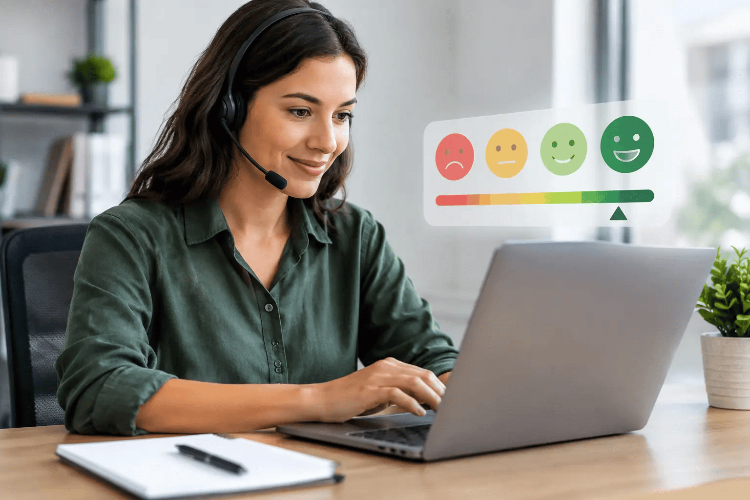 Como implementar scoring de atendimento com critério