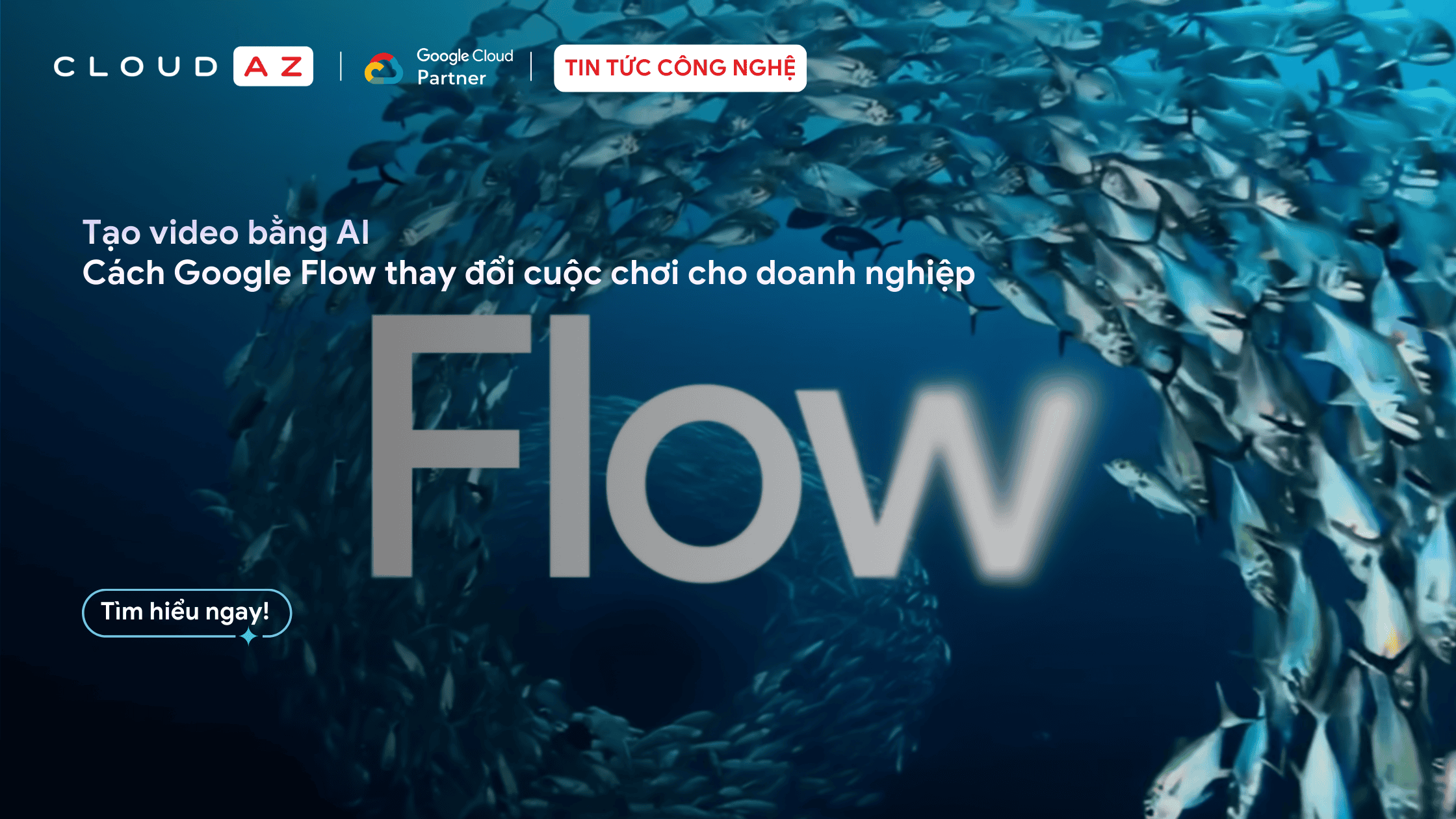 Giao diện Google Flow giúp tạo video bằng AI nhanh chóng